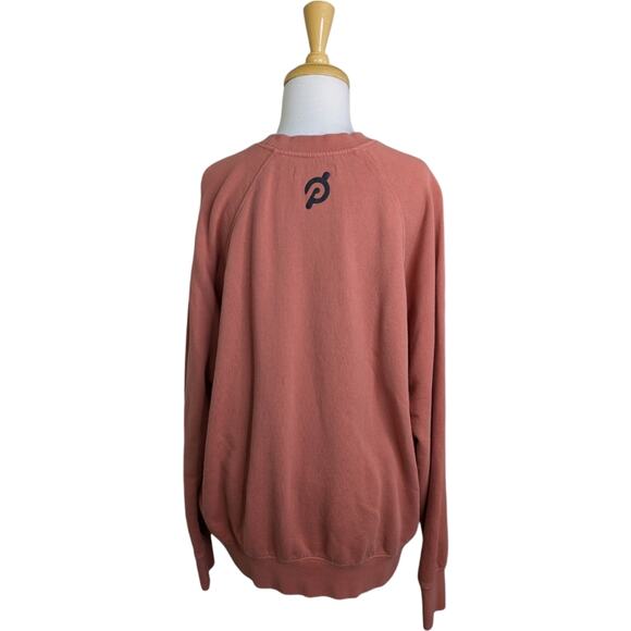 Spiritual Gangster x Peloton Sweatshirt XL Terracotta Crew Pullover Yoga Sweater - Picture 5 of 8